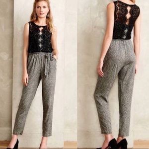 Anthropologie Feather Lace Jumper